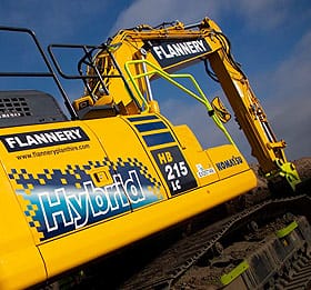 Komatsu Hybrid Excavator