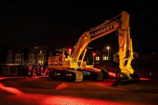 Flannery Excavator with FHOSS Safety System