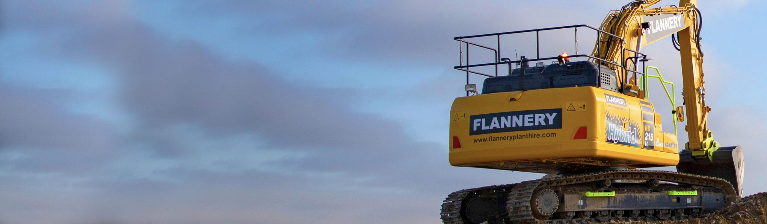 Flannery Komatsu Hybrid Excavator
