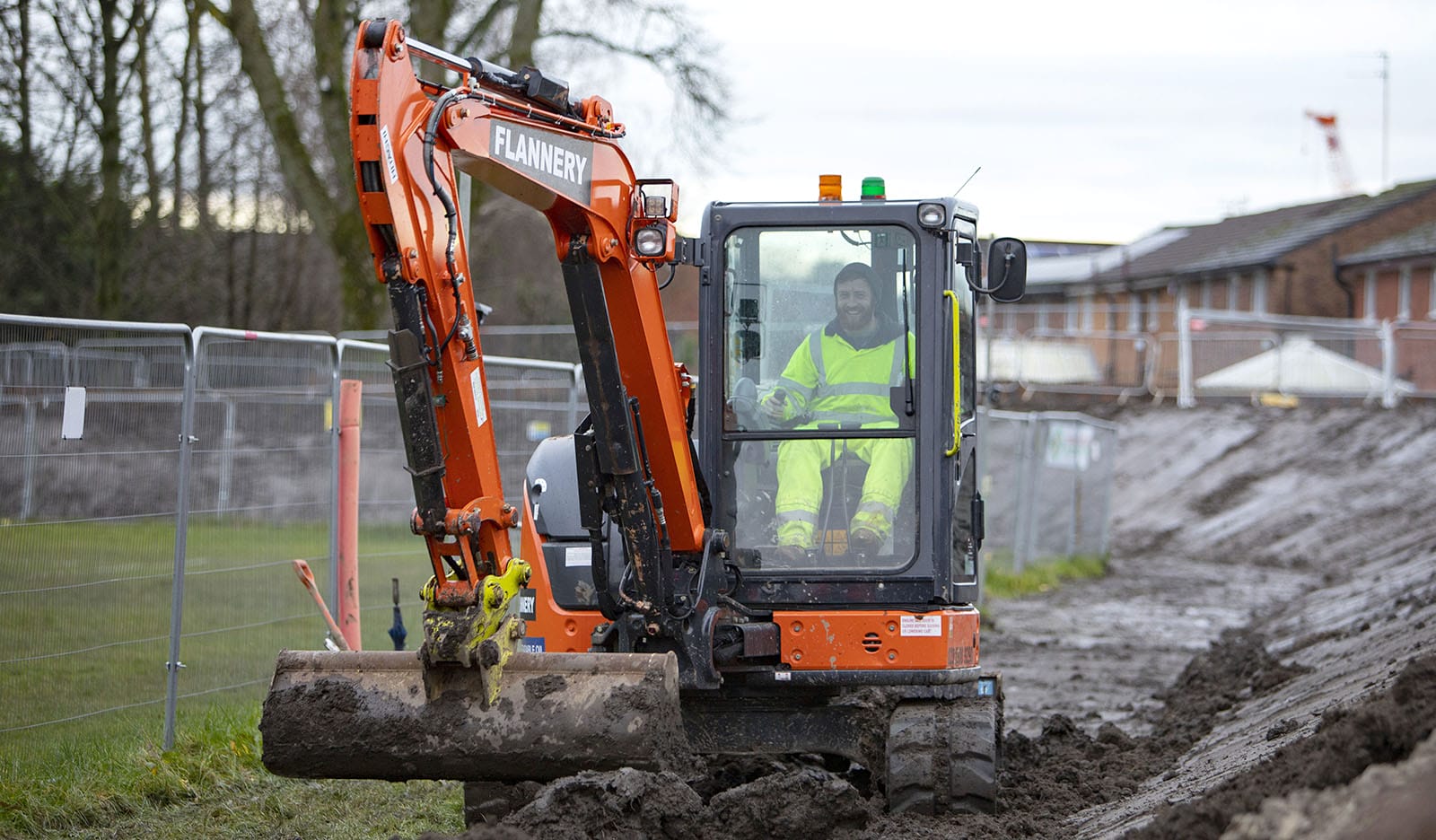 Hitachi ZX48U-5 | Plant Hire UK | Flannery Plant Hire