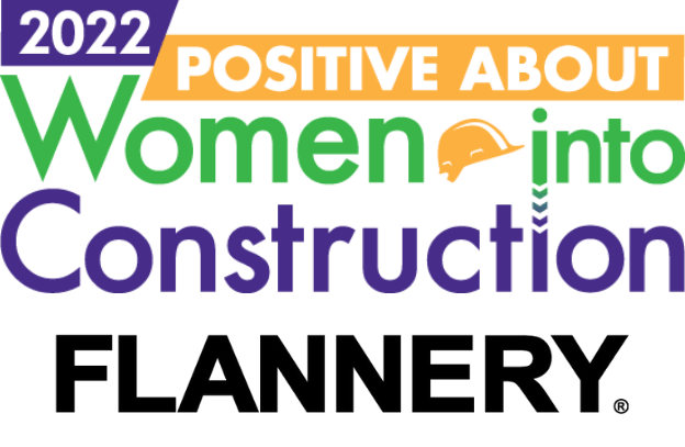 Women in Construction Logo with Flannery