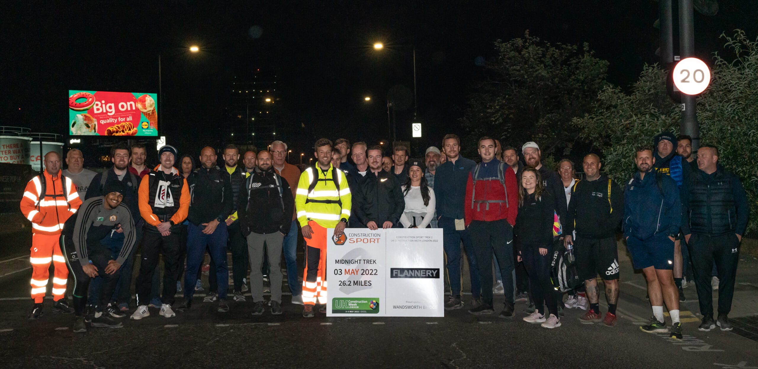 Construction Sport London Trek 2022