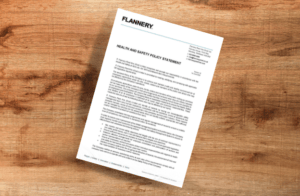 Flannery Health & Safety Policy