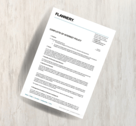 Flannery Plant Hire Conflicts of Interest Policy