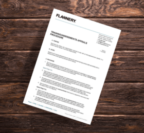 Flannery Plant Hire Training/Assessment Appeals Procedure