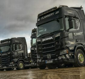 Flannery Plant Hire Transport Fleet - Mission Zero