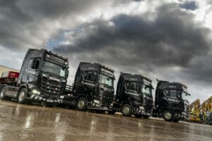 Flannery Plant Hire Transport Fleet